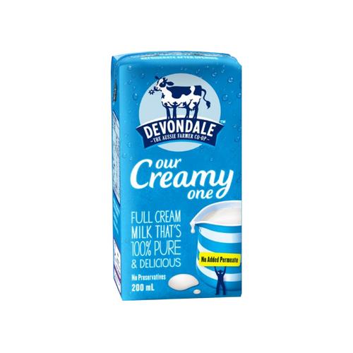 Devondale Full Cream UHT Milk 200ml (50% off)