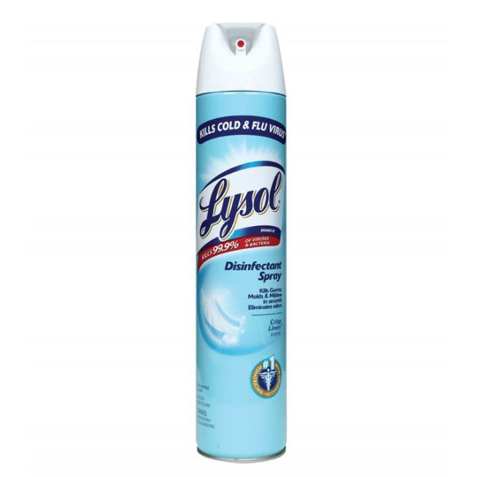 Lysol Disinfectant Spray W/ Crisp Linen Scent 510g