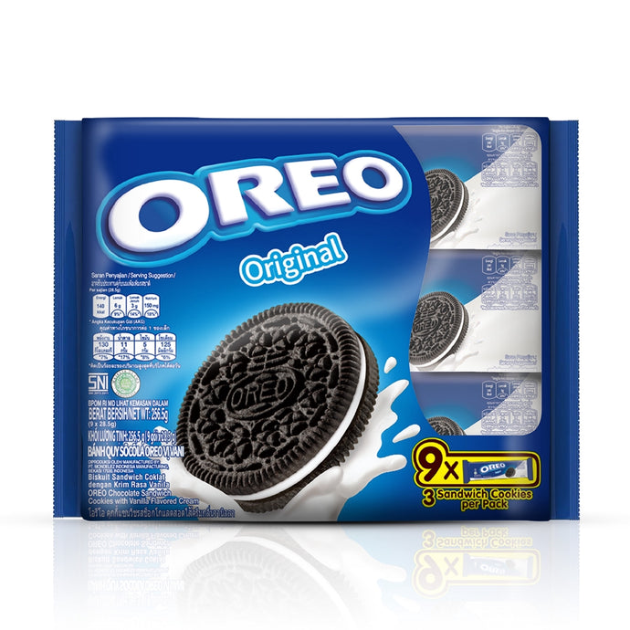 Oreo Original Snack Pack 256.5g (Pack of 9)