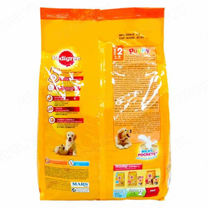 Pedigree Puppy Dry Dog Food Chicken, Egg & Milk (1.5kg) - 50% OFF