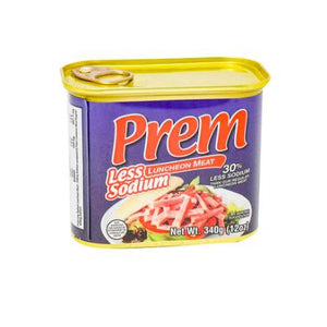 PREM Luncheon Meat 30% Less Sodium 340g