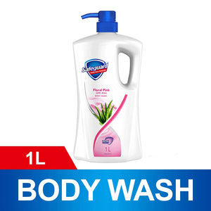 Safeguard Floral Pink with Aloe Body Wash (1L)
